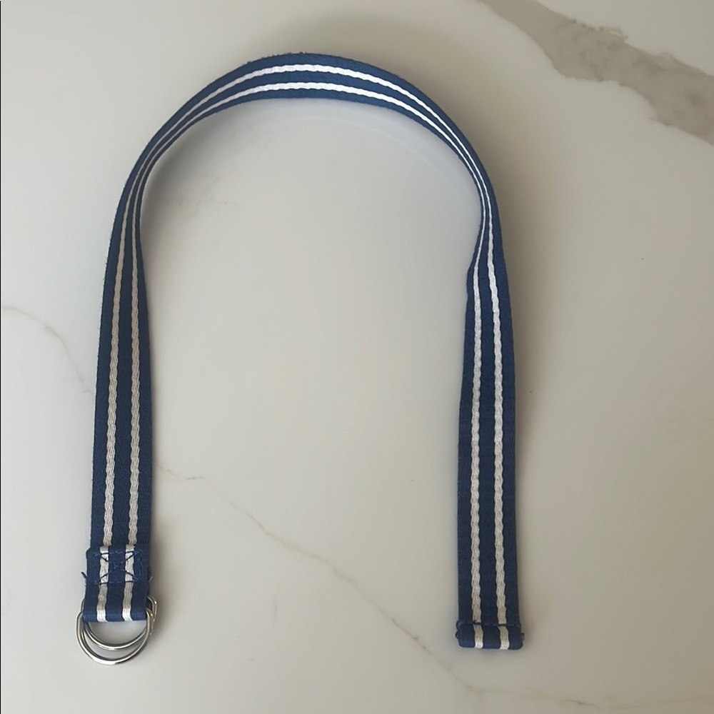 Polo by Ralph Lauren Blue and White Belt Accessories